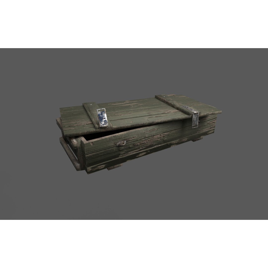 Military Base 3D Model – Low Poly Game Asset, FBX, PBR Textures - View 11