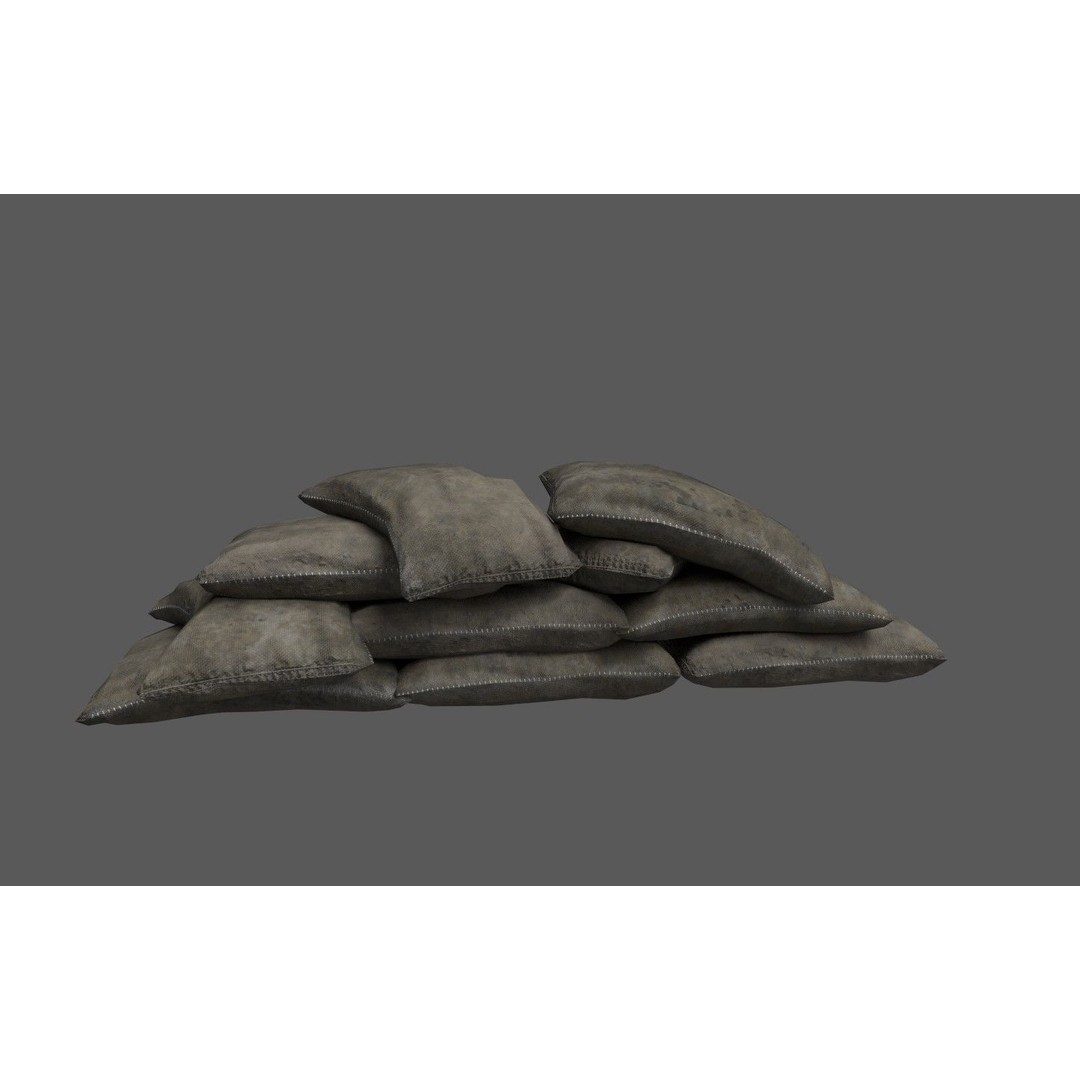 Military Base 3D Model – Low Poly Game Asset, FBX, PBR Textures - View 13