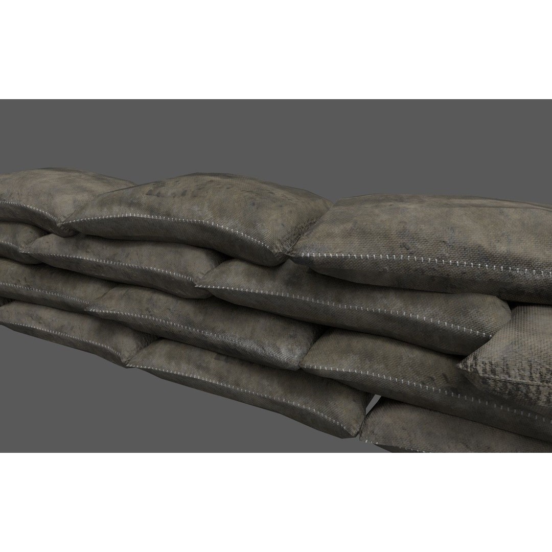 Military Base 3D Model – Low Poly Game Asset, FBX, PBR Textures - View 14