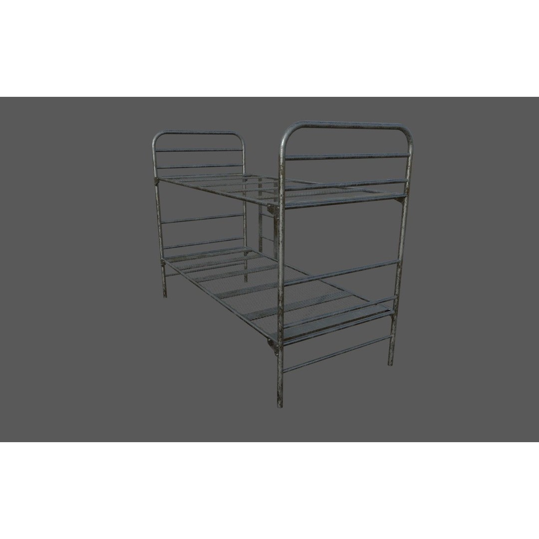 Military Base 3D Model – Low Poly Game Asset, FBX, PBR Textures - View 27
