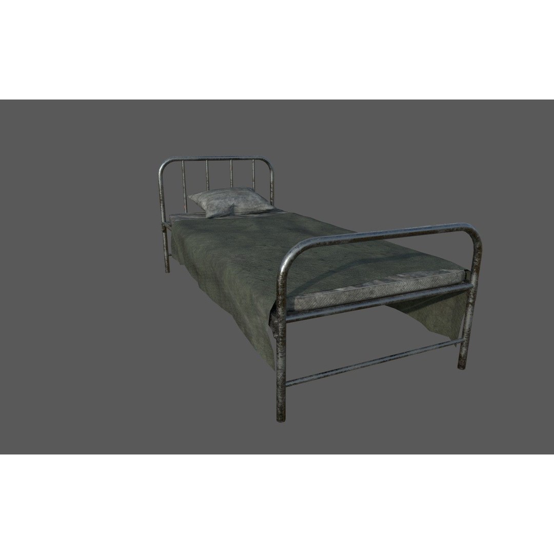 Military Base 3D Model – Low Poly Game Asset, FBX, PBR Textures - View 28