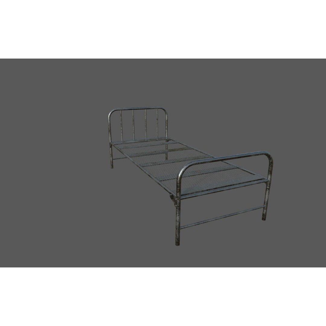 Military Base 3D Model – Low Poly Game Asset, FBX, PBR Textures - View 29