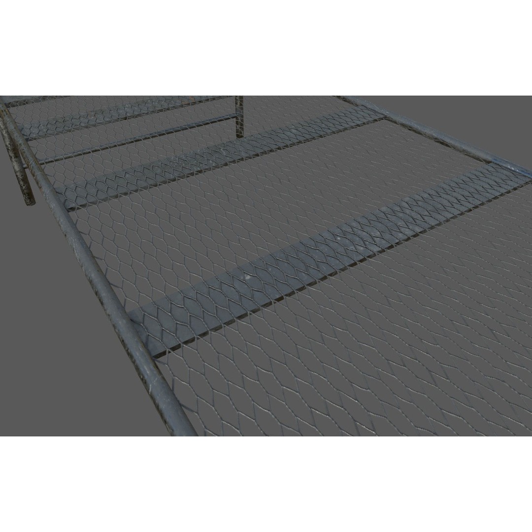 Military Base 3D Model – Low Poly Game Asset, FBX, PBR Textures - View 30