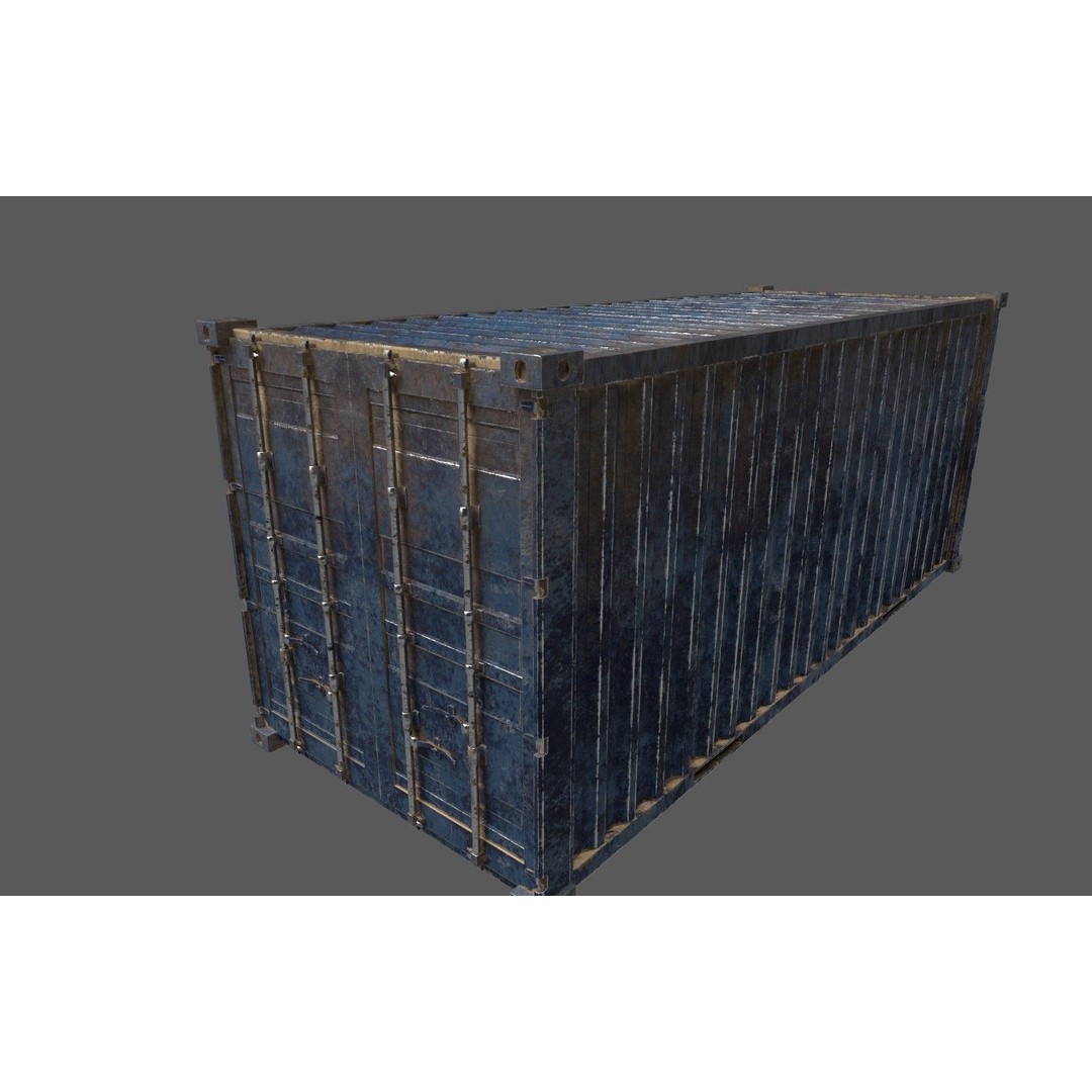 Military Base 3D Model – Low Poly Game Asset, FBX, PBR Textures - View 39