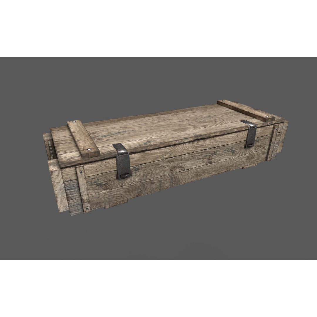 Military Base 3D Model – Low Poly Game Asset, FBX, PBR Textures - View 4