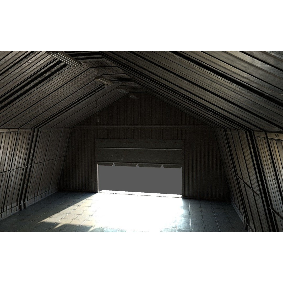 Military Base 3D Model – Low Poly Game Asset, FBX, PBR Textures - View 50