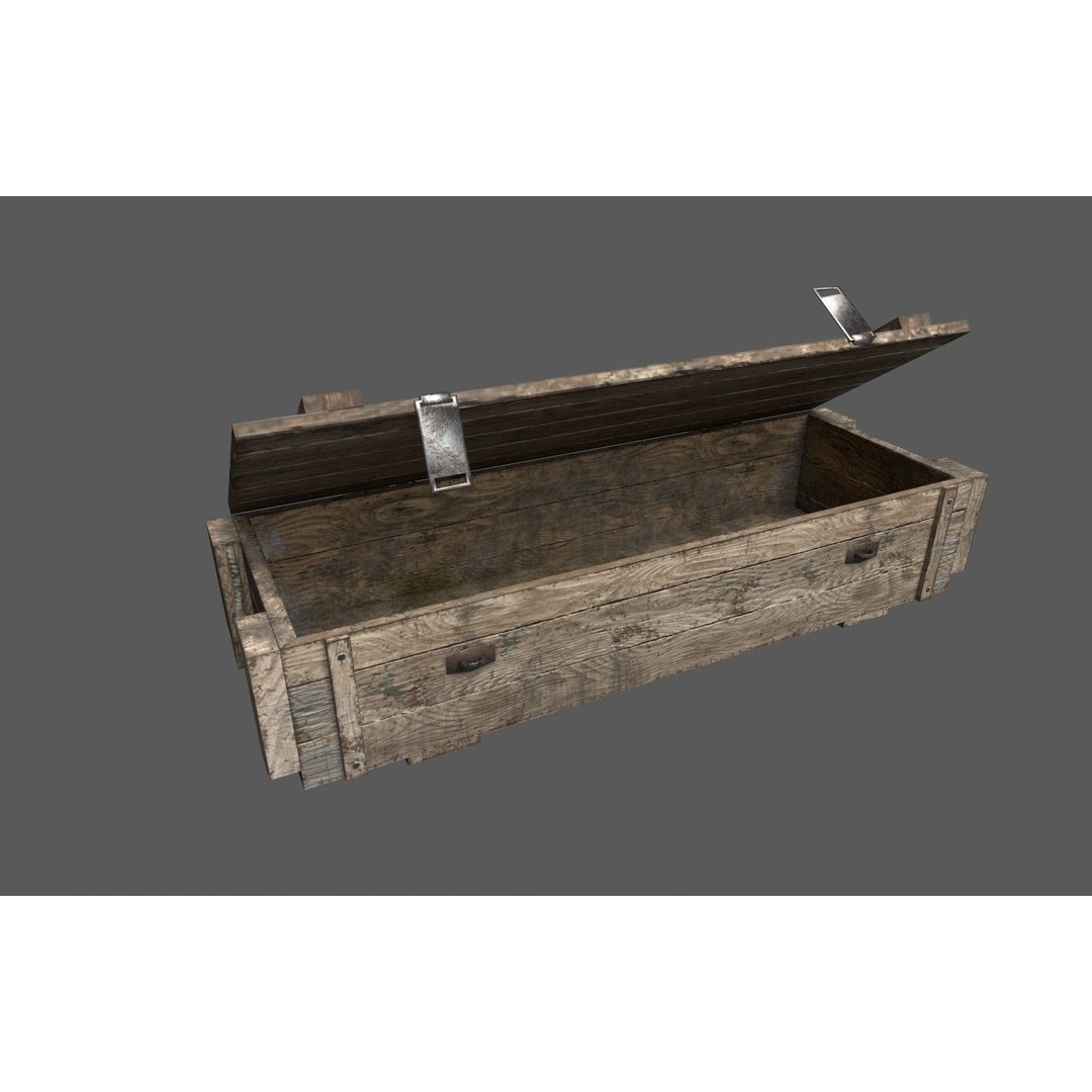 Military Base 3D Model – Low Poly Game Asset, FBX, PBR Textures - View 6