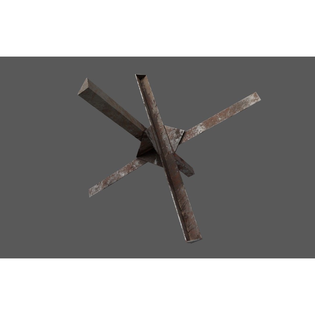 Military Base 3D Model – Low Poly Game Asset, FBX, PBR Textures - View 77