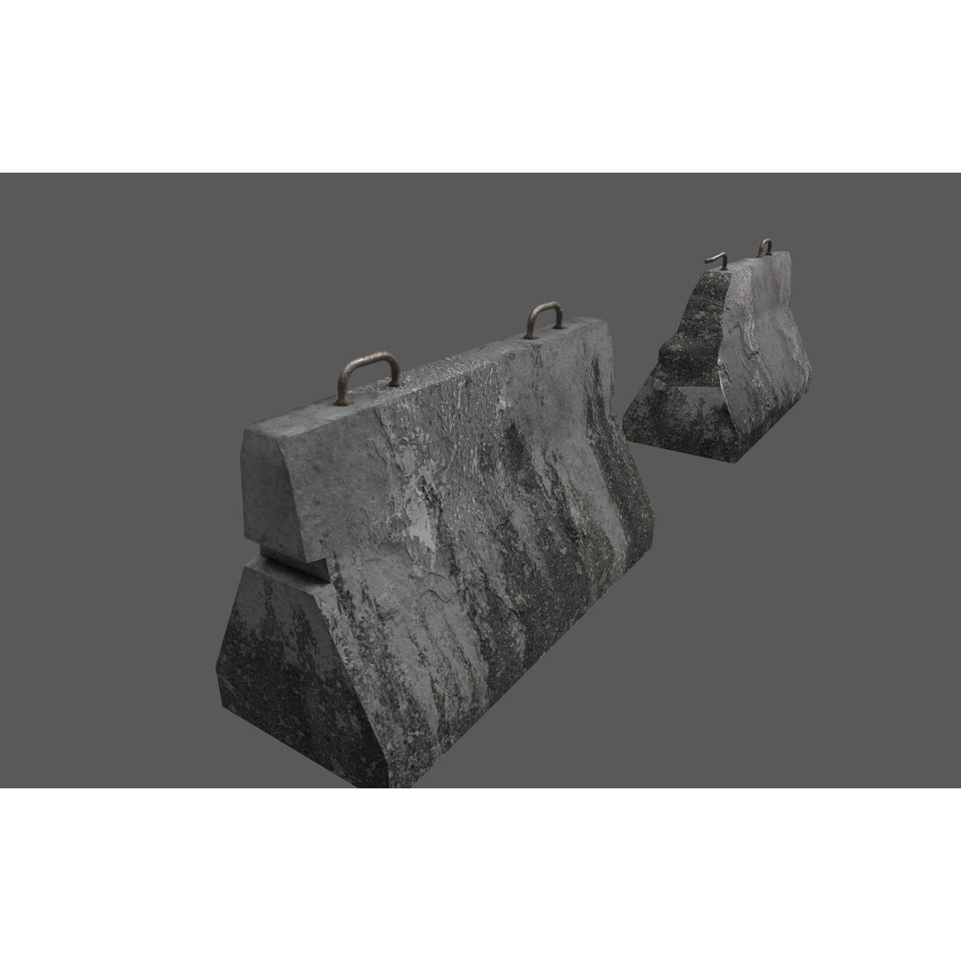 Military Base 3D Model – Low Poly Game Asset, FBX, PBR Textures - View 86