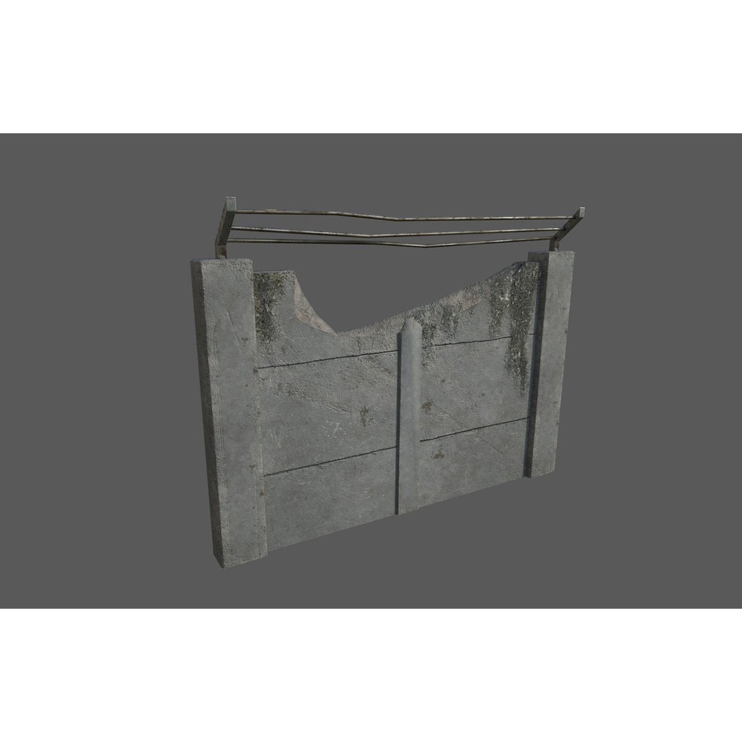 Military Base 3D Model – Low Poly Game Asset, FBX, PBR Textures - View 91