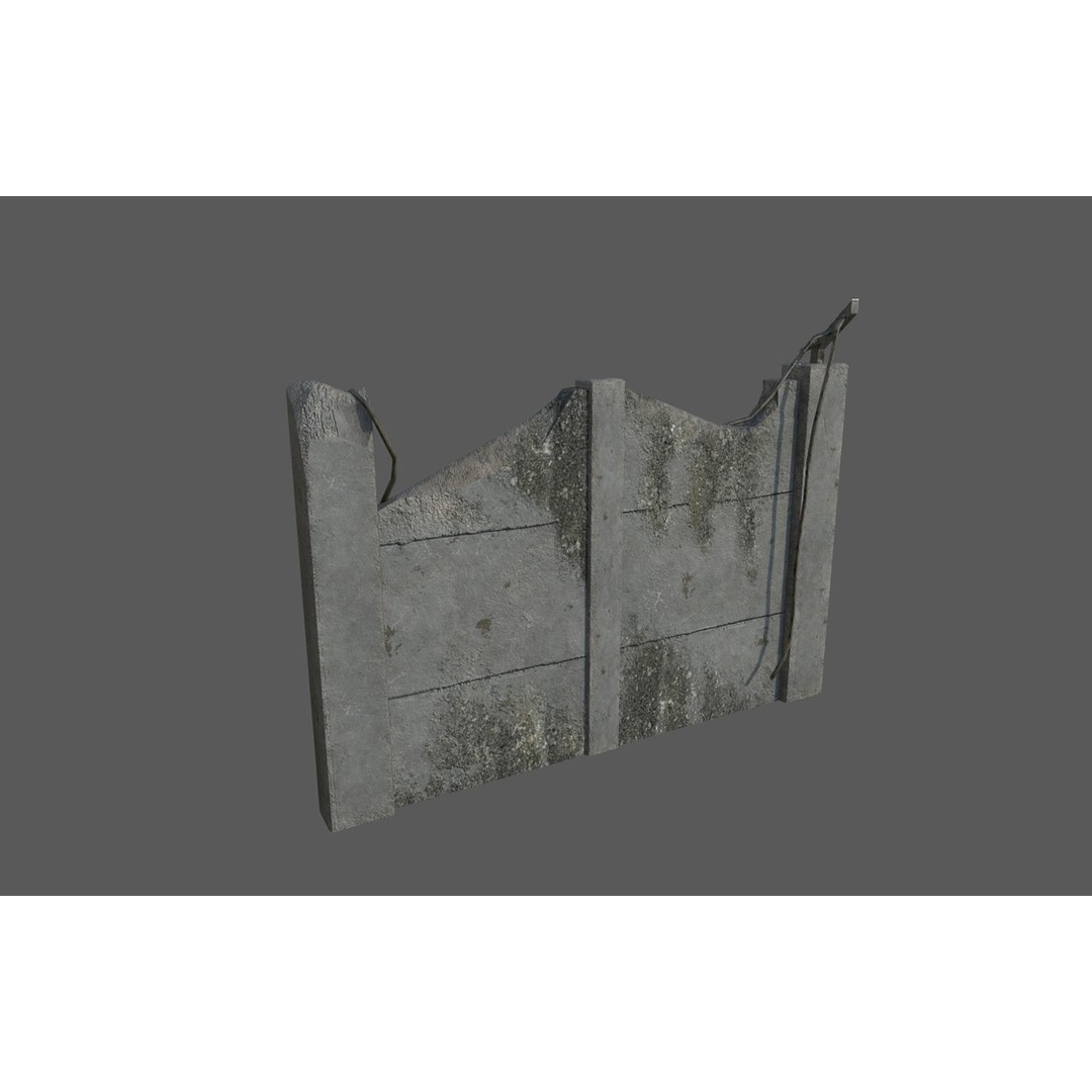 Military Base 3D Model – Low Poly Game Asset, FBX, PBR Textures - View 93