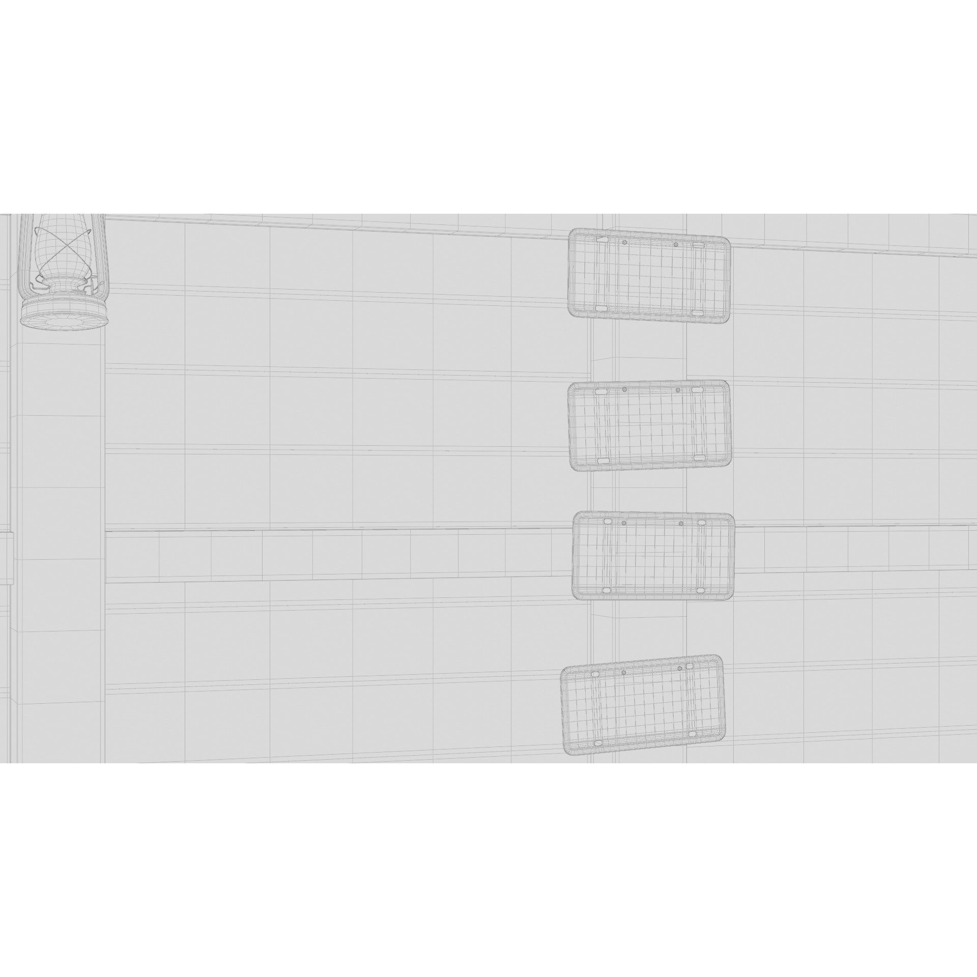Old Tool Shed - Game-Ready 3D Model - View 12