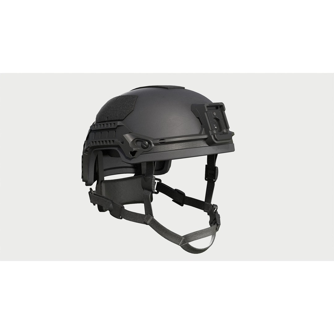 Viper P2 Helmet 3D Model – Low Poly Military Armor, FBX & OBJ - View 3