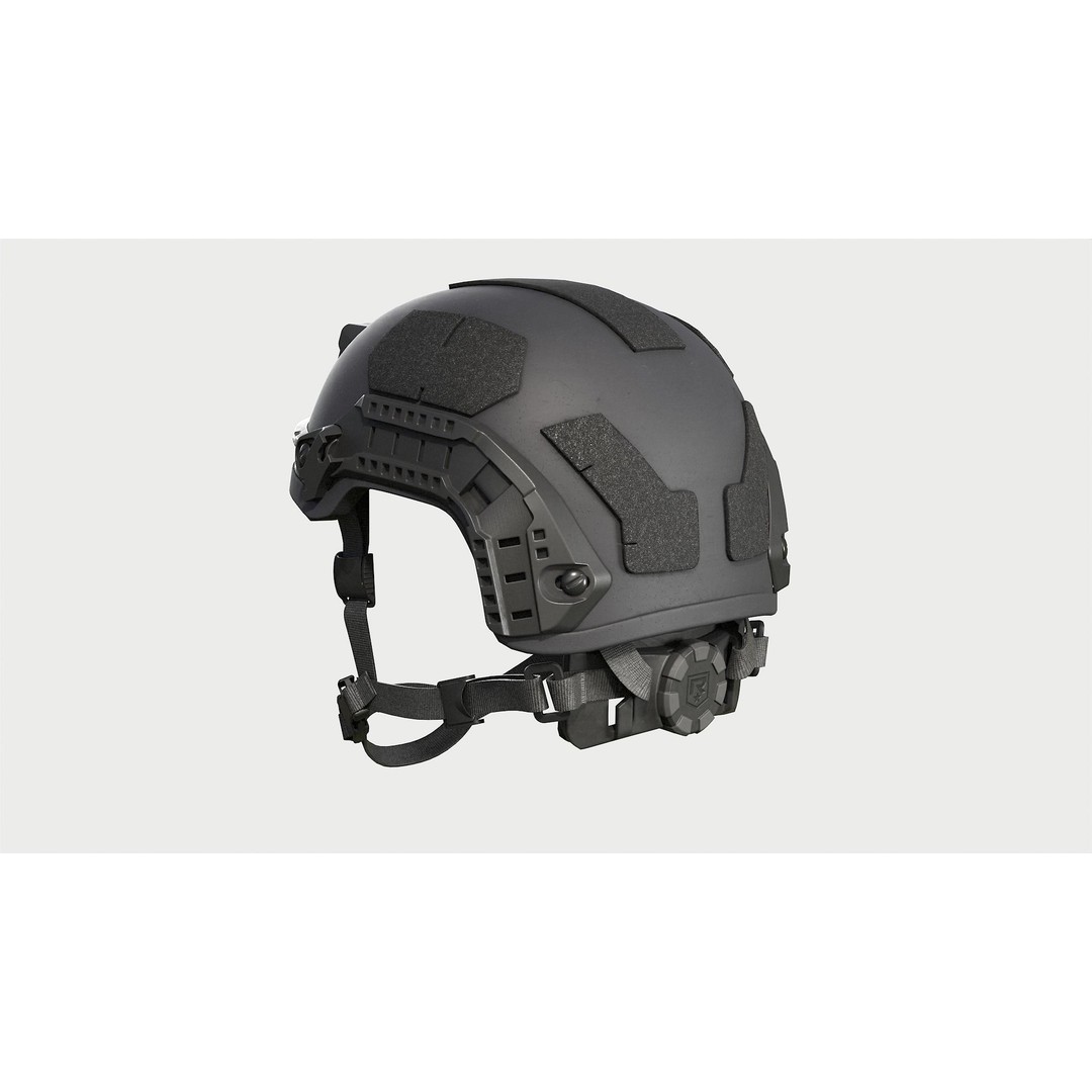 Viper P2 Helmet 3D Model – Low Poly Military Armor, FBX & OBJ - View 4