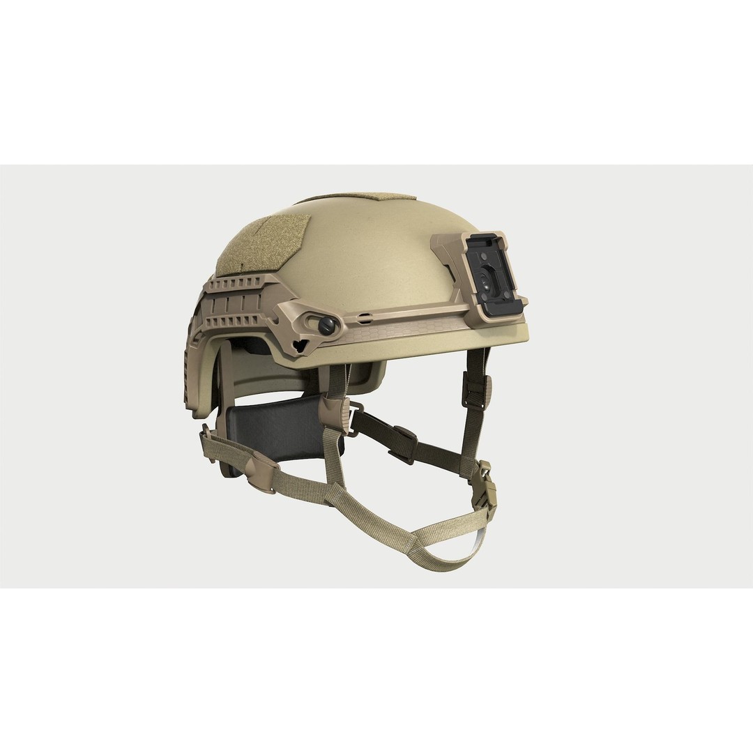 Viper P2 Helmet 3D Model – Low Poly Military Armor, FBX & OBJ - View 5