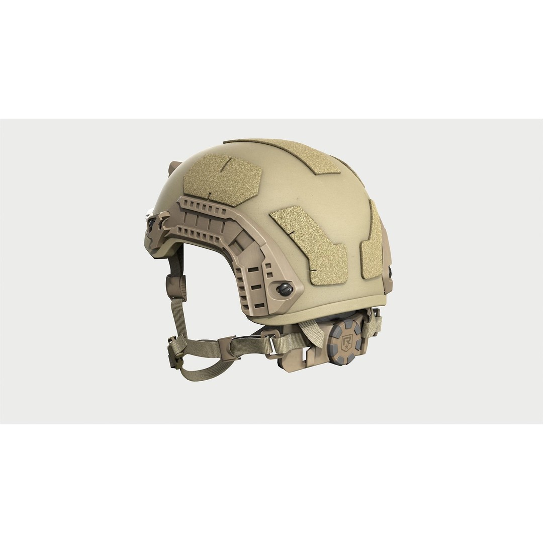 Viper P2 Helmet 3D Model – Low Poly Military Armor, FBX & OBJ - View 6