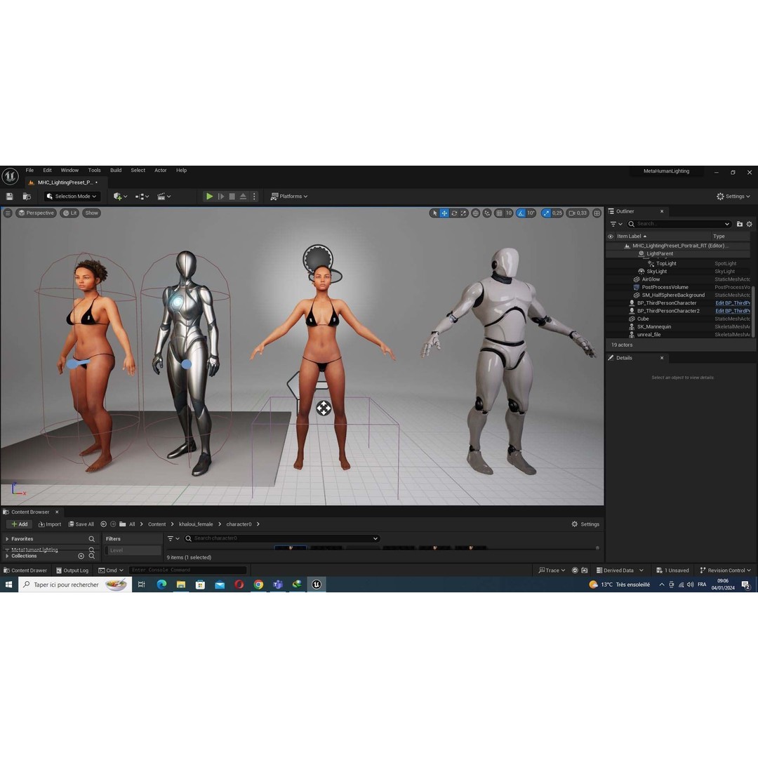 Kali 3D Model – Survival Style Low Poly Character, Game Ready - View 52
