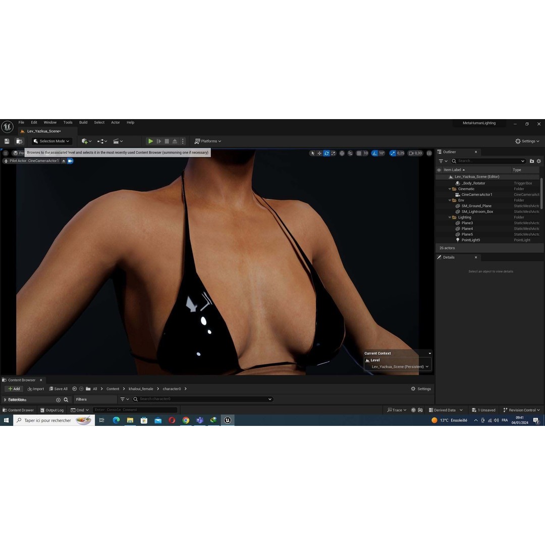 Kali 3D Model – Survival Style Low Poly Character, Game Ready - View 58