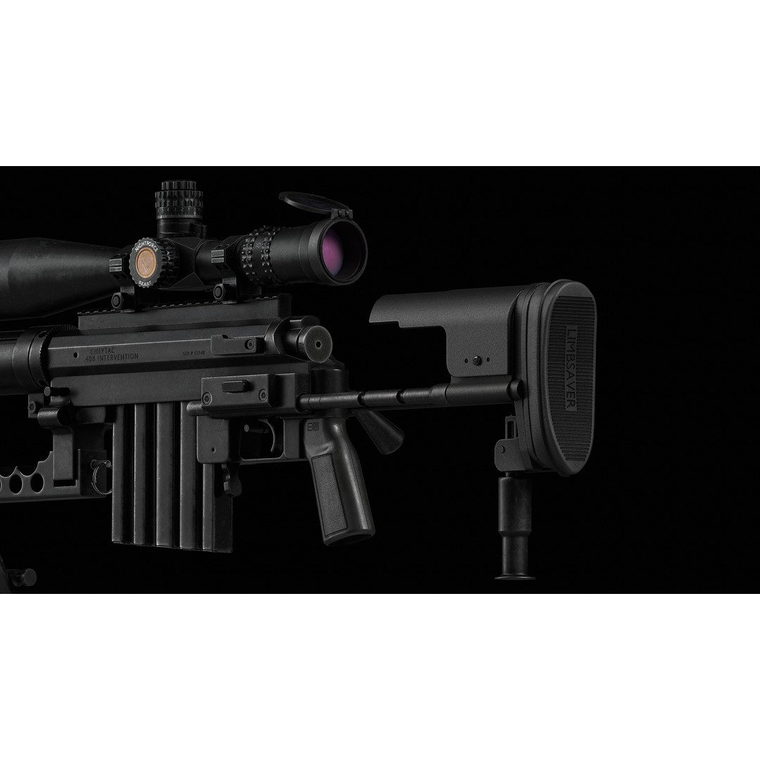 NIGHTFORCE B.E.A.S.T. 5-25X56 Scope 3D Model – Low Poly Game Asset, FBX - View 14