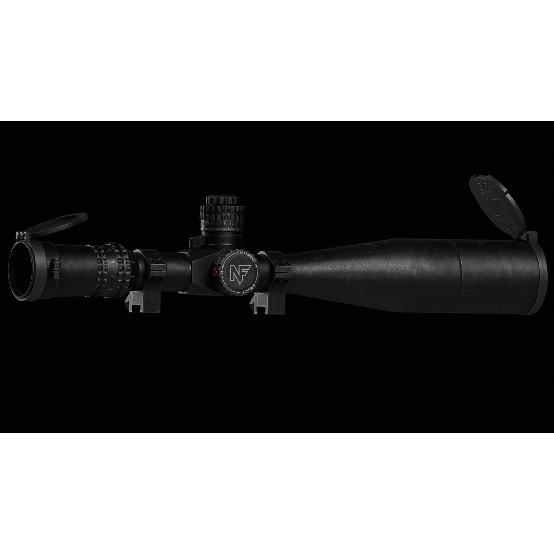 NIGHTFORCE B.E.A.S.T. 5-25X56 Scope 3D Model – Low Poly Game Asset, FBX - View 2