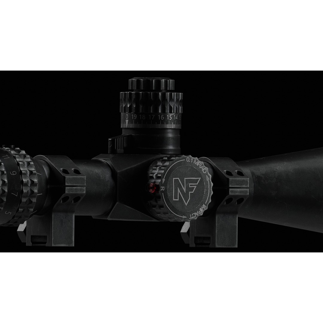 NIGHTFORCE B.E.A.S.T. 5-25X56 Scope 3D Model – Low Poly Game Asset, FBX - View 4