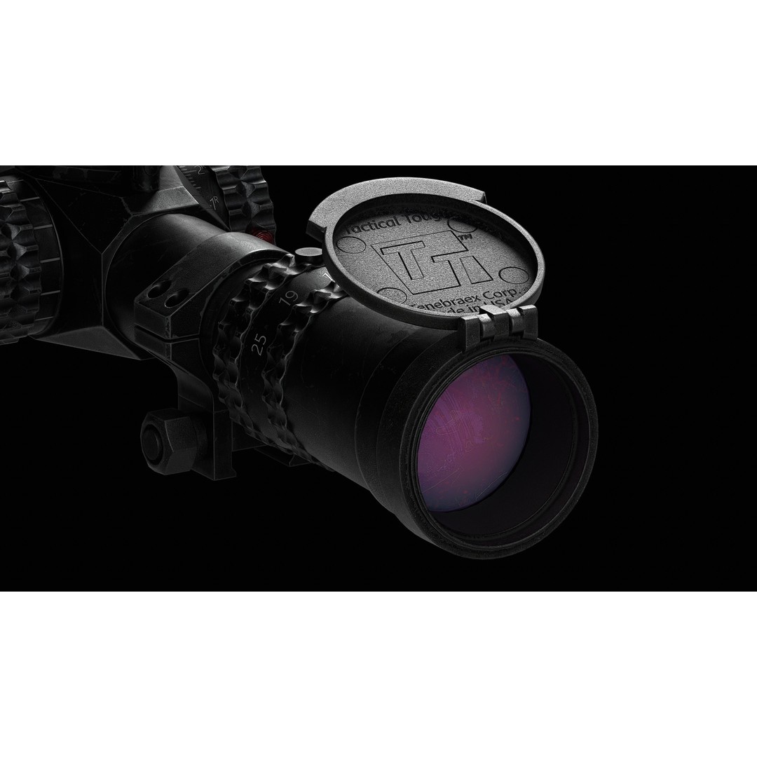 NIGHTFORCE B.E.A.S.T. 5-25X56 Scope 3D Model – Low Poly Game Asset, FBX - View 5