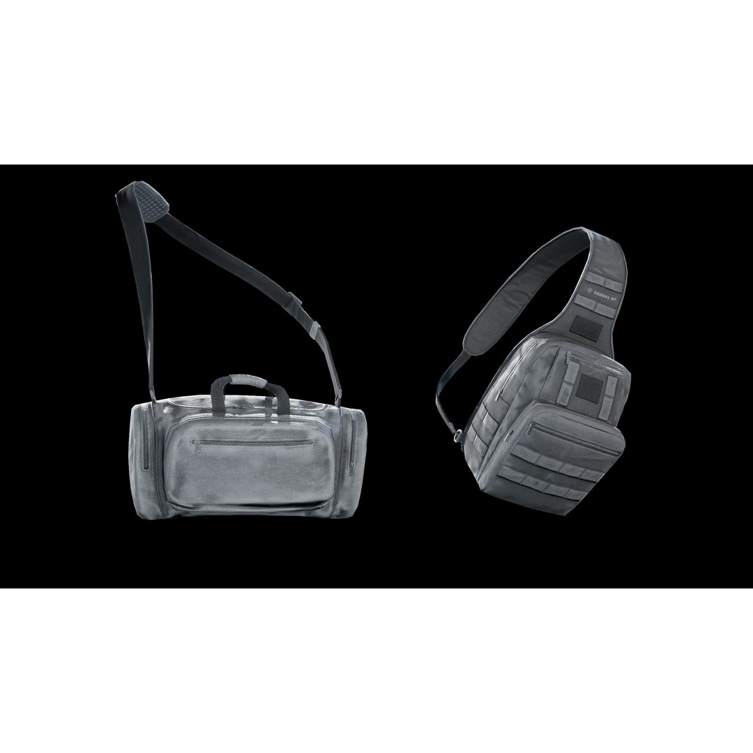 Casual Bag 3D Model – Low Poly Game Asset with PBR Textures - View 14