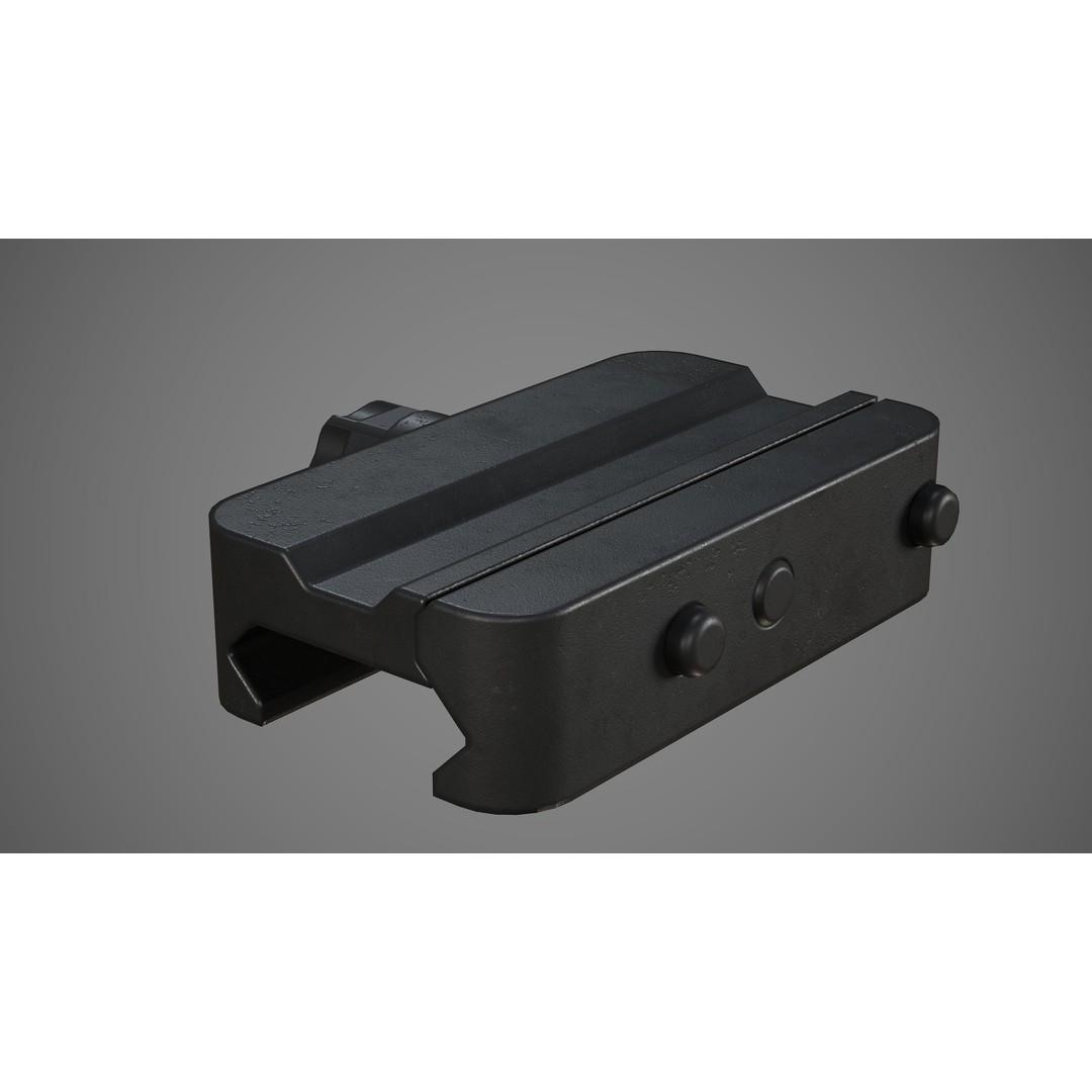 ACOG 1.5x16S 3D Model – Low Poly Replica Game Asset, FBX - View 18