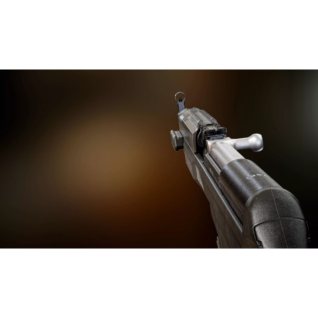 SKS Carbine 3D Model – Low Poly Tactical Asset, Rigged, FBX - View 13