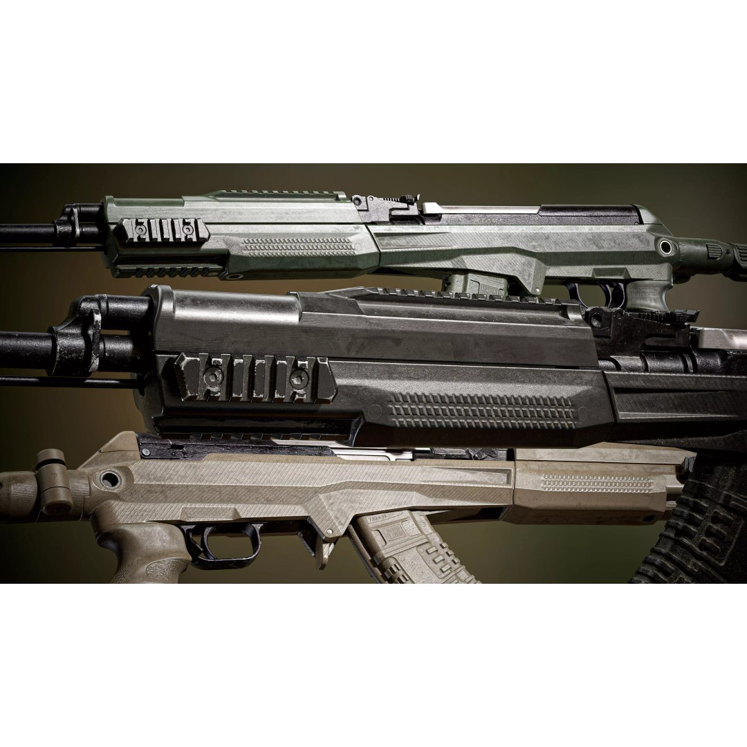 SKS Carbine 3D Model – Low Poly Tactical Asset, Rigged, FBX - View 14