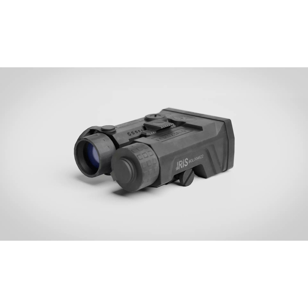 Holosun IRIS GR3 3D Model – Low Poly Laser Sight, FBX, Game Ready - View 4