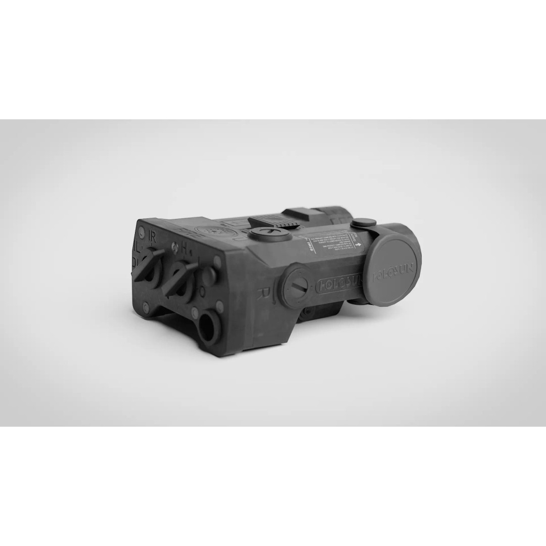 Holosun IRIS GR3 3D Model – Low Poly Laser Sight, FBX, Game Ready - View 5