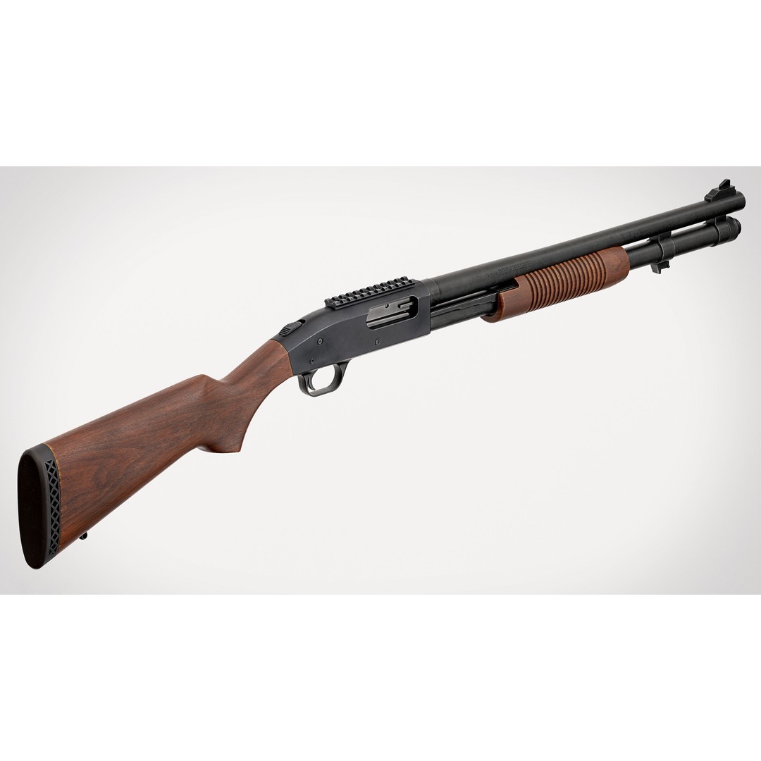 Mossberg 590 3D Model – Low Poly Game Asset, FBX, PBR Textures - View 3