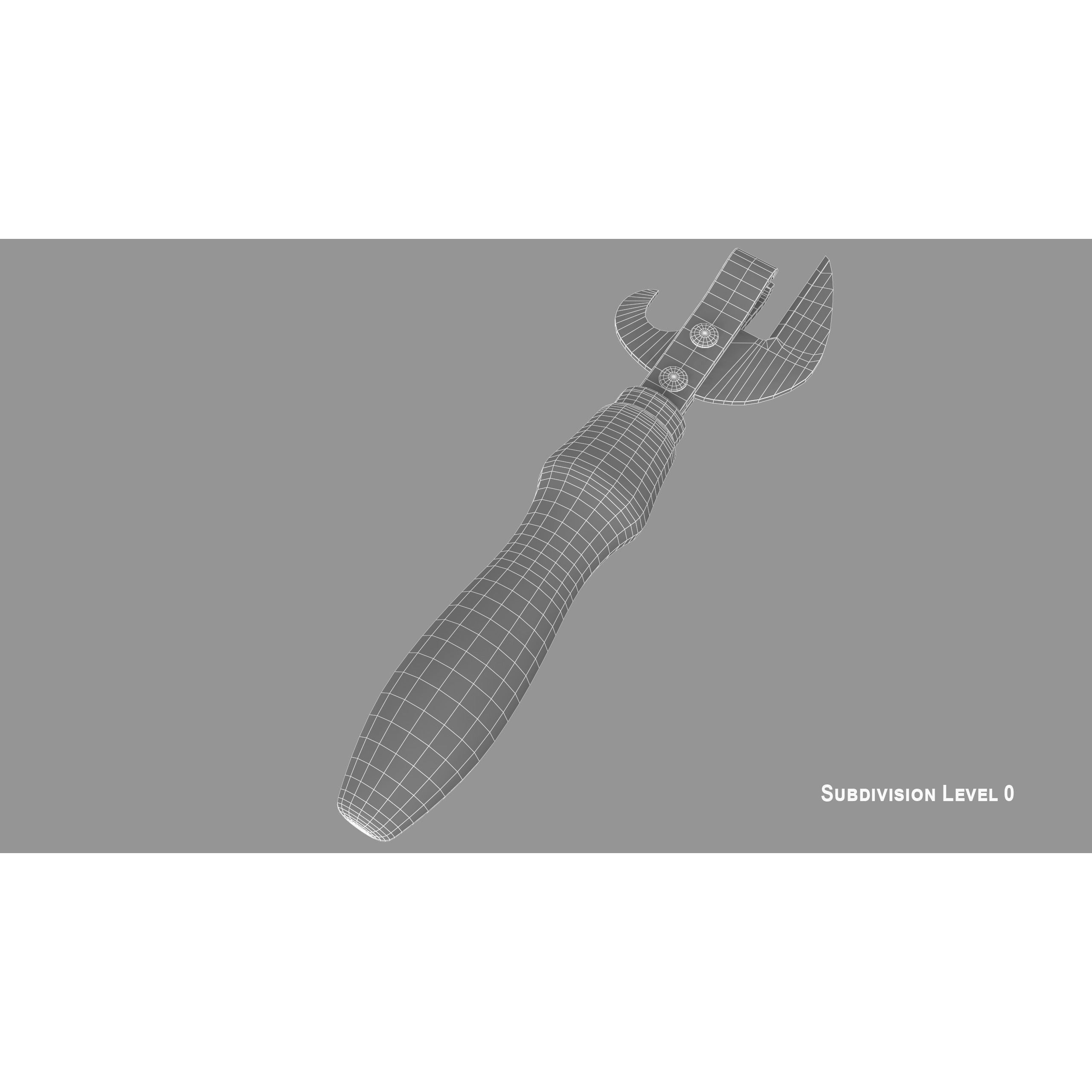 Can Opener - Game-Ready 3D Model - View 16