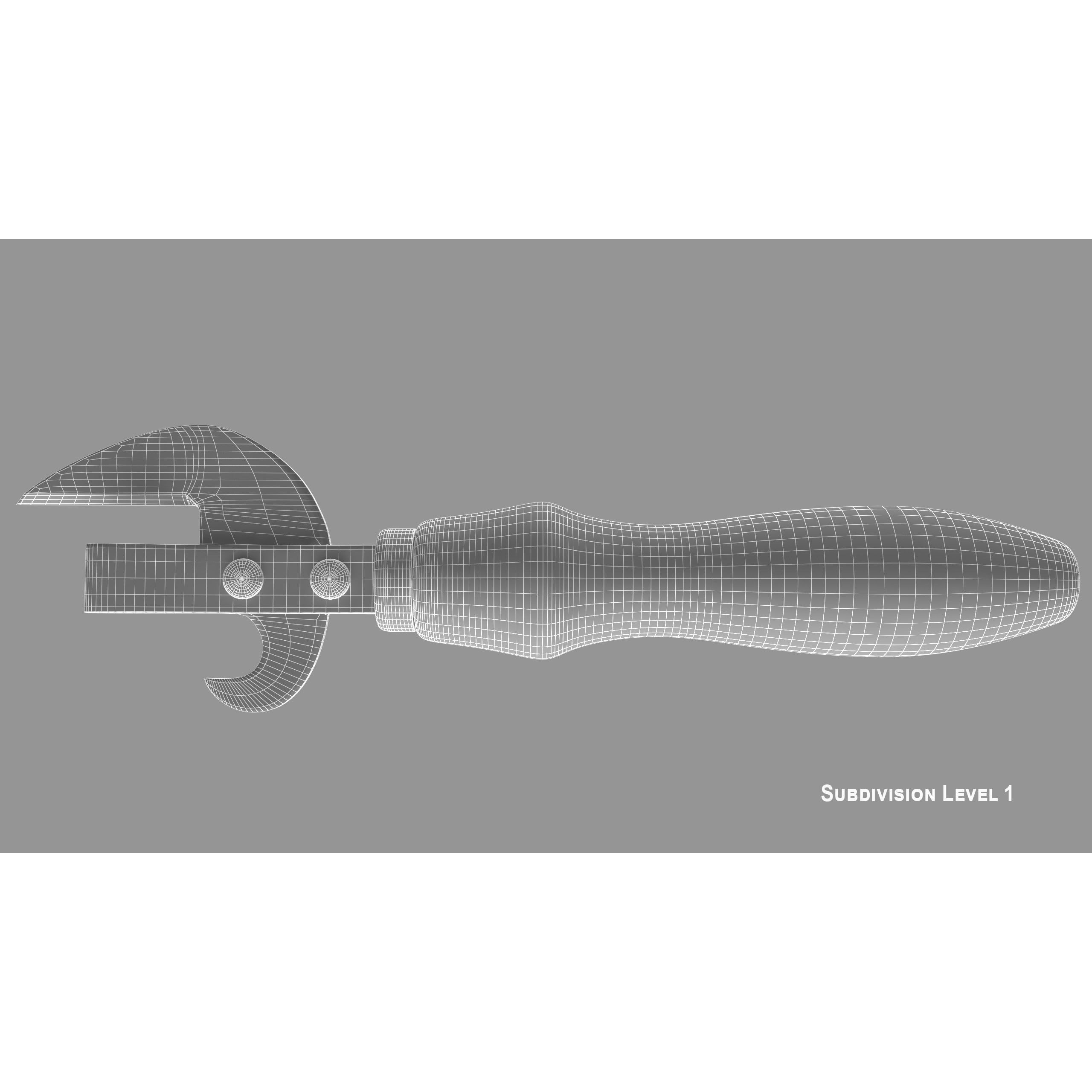 Can Opener - Game-Ready 3D Model - View 9
