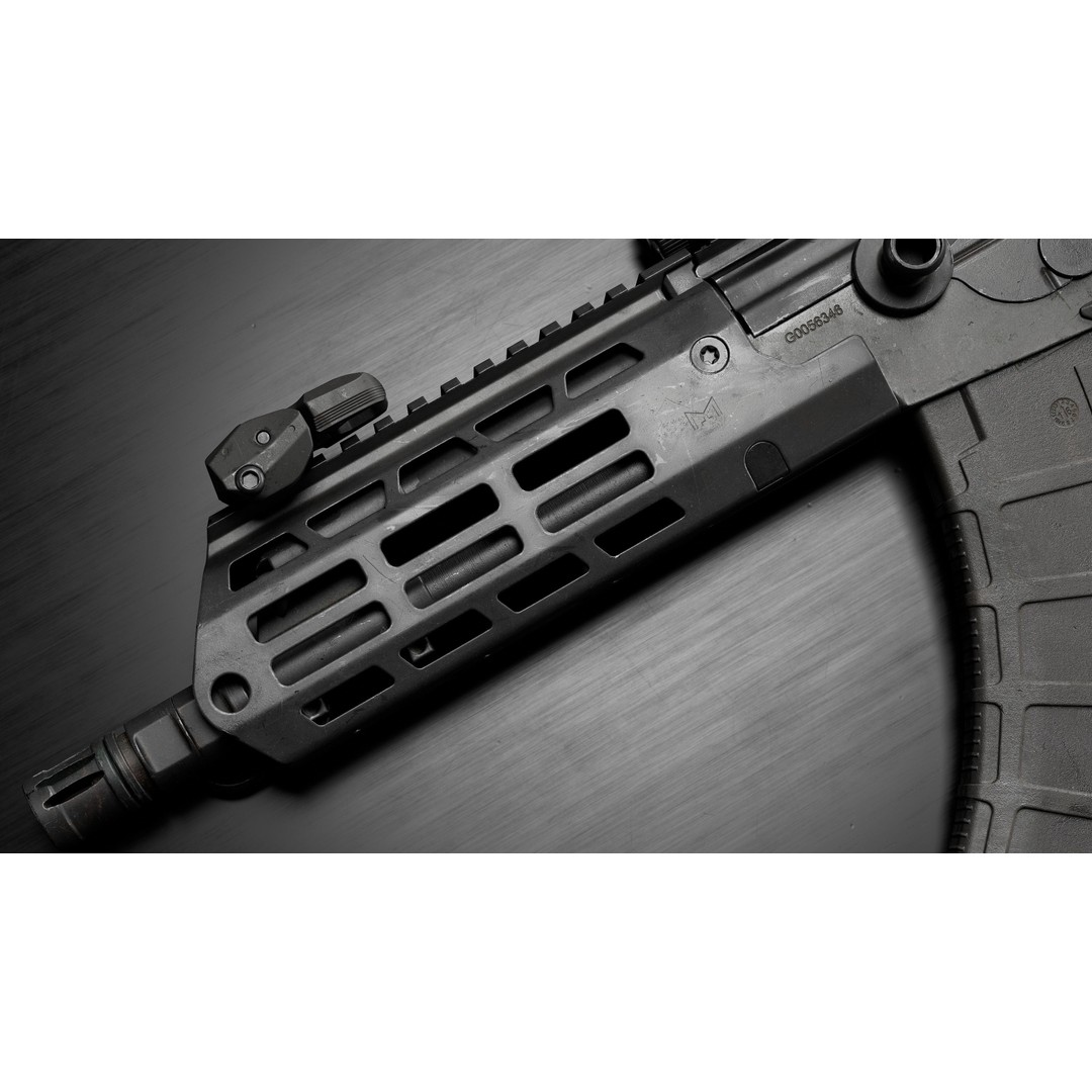 IWI Galil Ace Gen2 3D Model – Low Poly Rigged Game Asset, FBX - View 6
