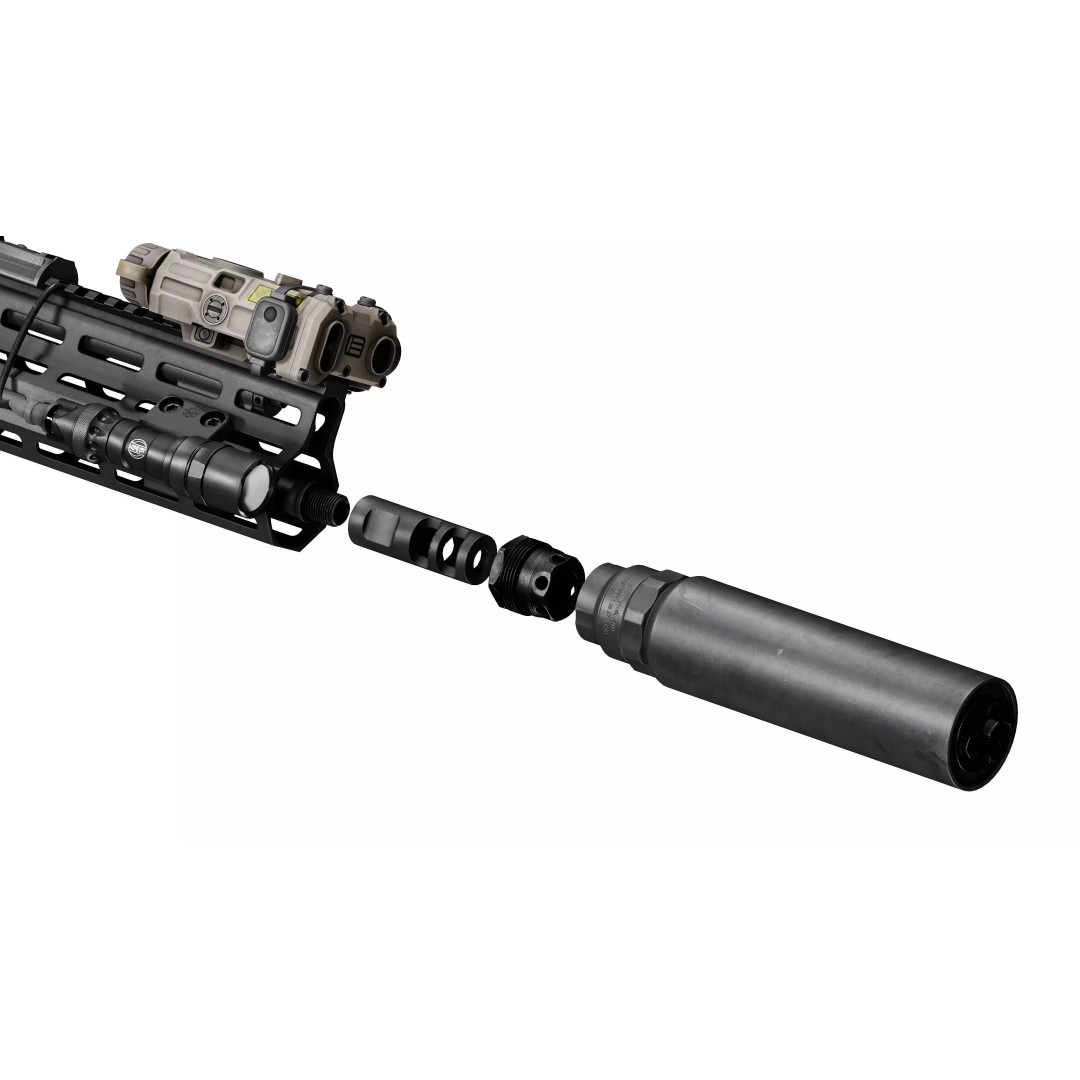 Robinson Armament XCR-M Rifle 3D Model – Low Poly Game Asset, FBX, OBJ - View 10