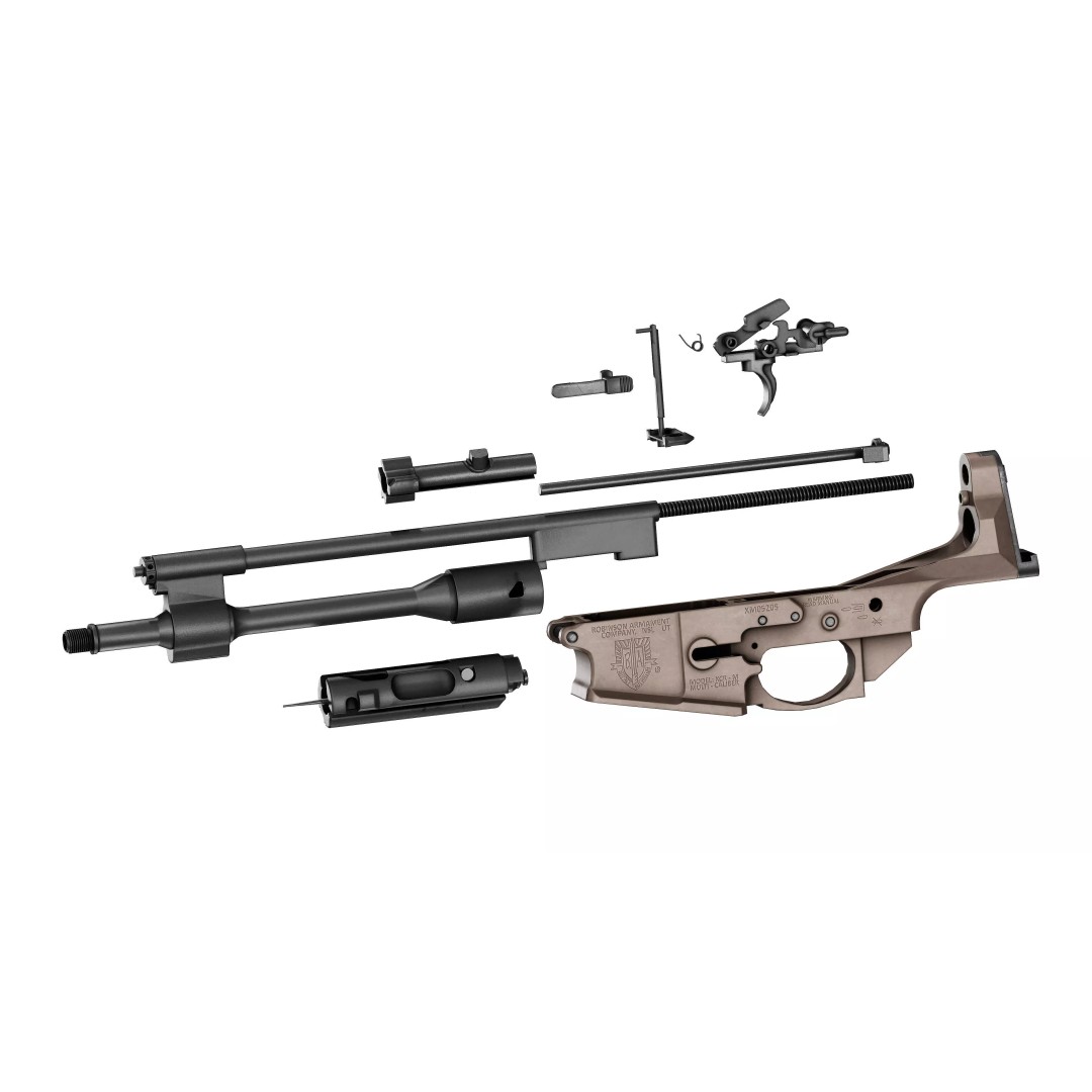 Robinson Armament XCR-M Rifle 3D Model – Low Poly Game Asset, FBX, OBJ - View 11