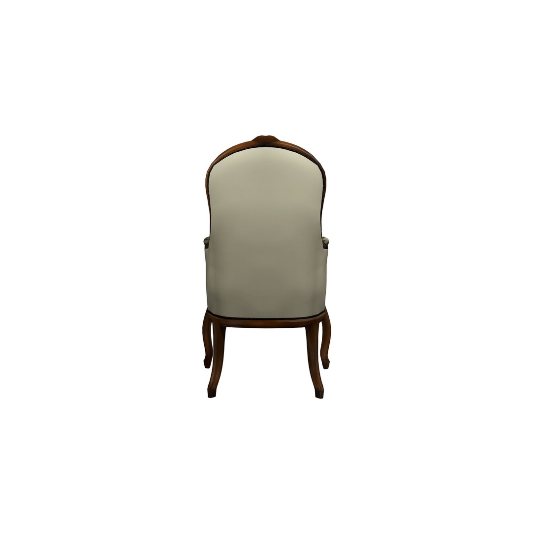 Bergere Antique Chair 3D Model – Low Poly Game Asset, FBX - View 5