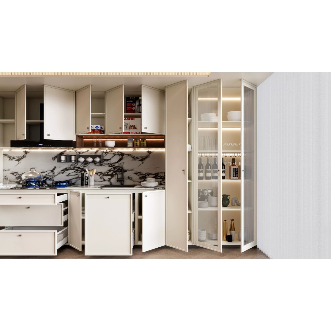 Luxury Modern Kitchen 3D Model – Modular Design, Game-Ready Formats - View 18