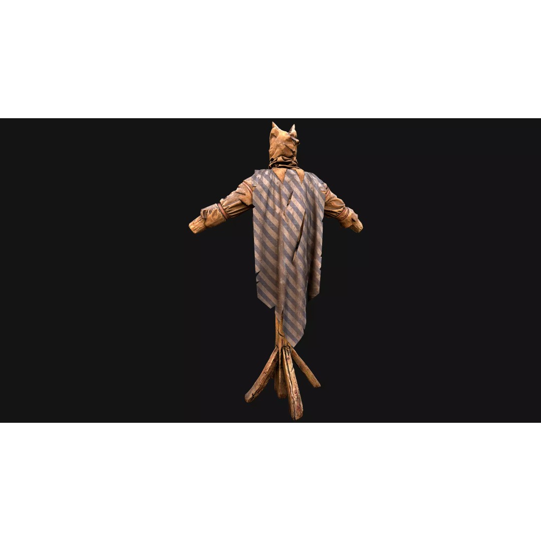 Medieval Military Prison Dummy Training Camp 3D Model – Low Poly Game Asset, PBR - View 41