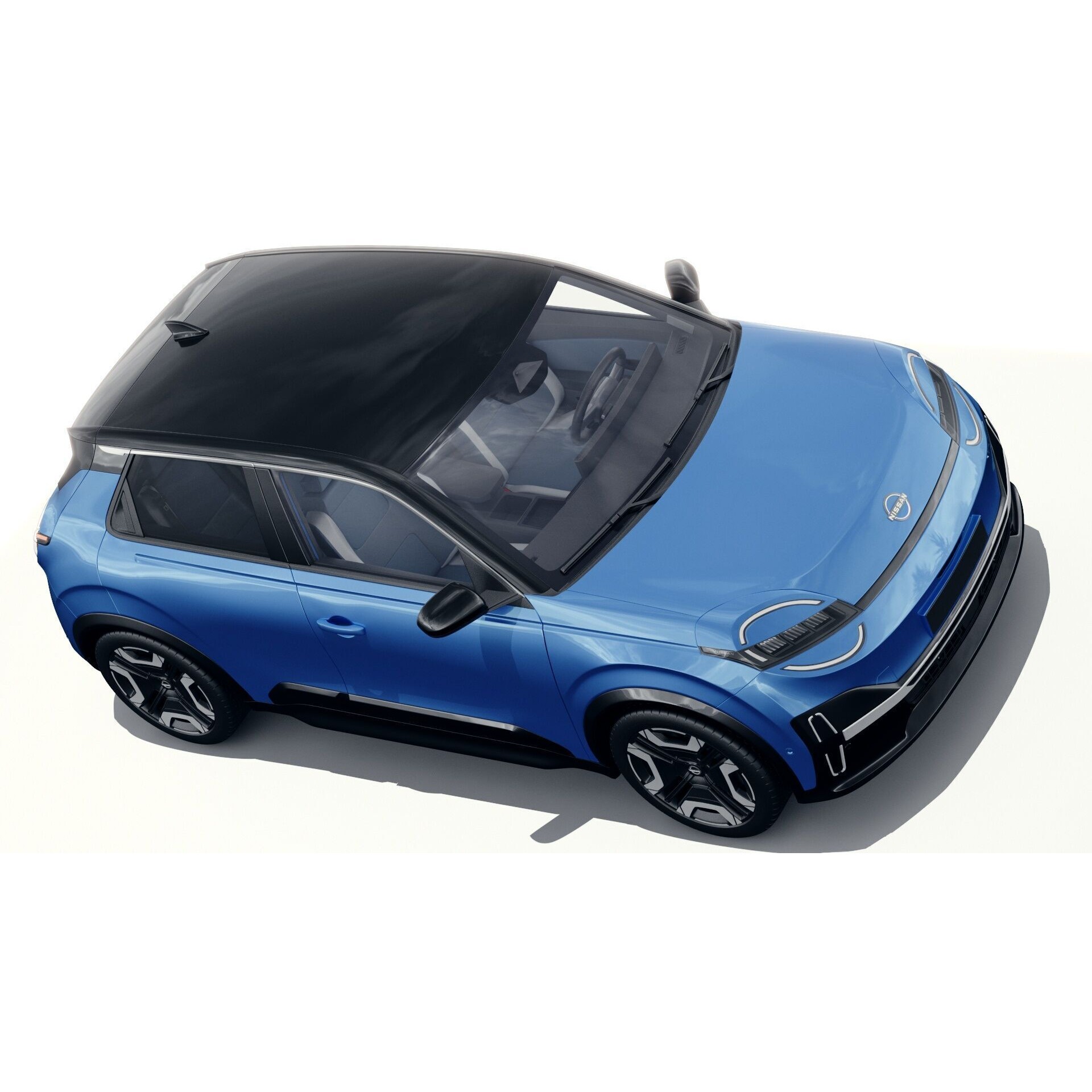 Nissan Micra EV 2026 - Game-Ready 3D Model - View 10