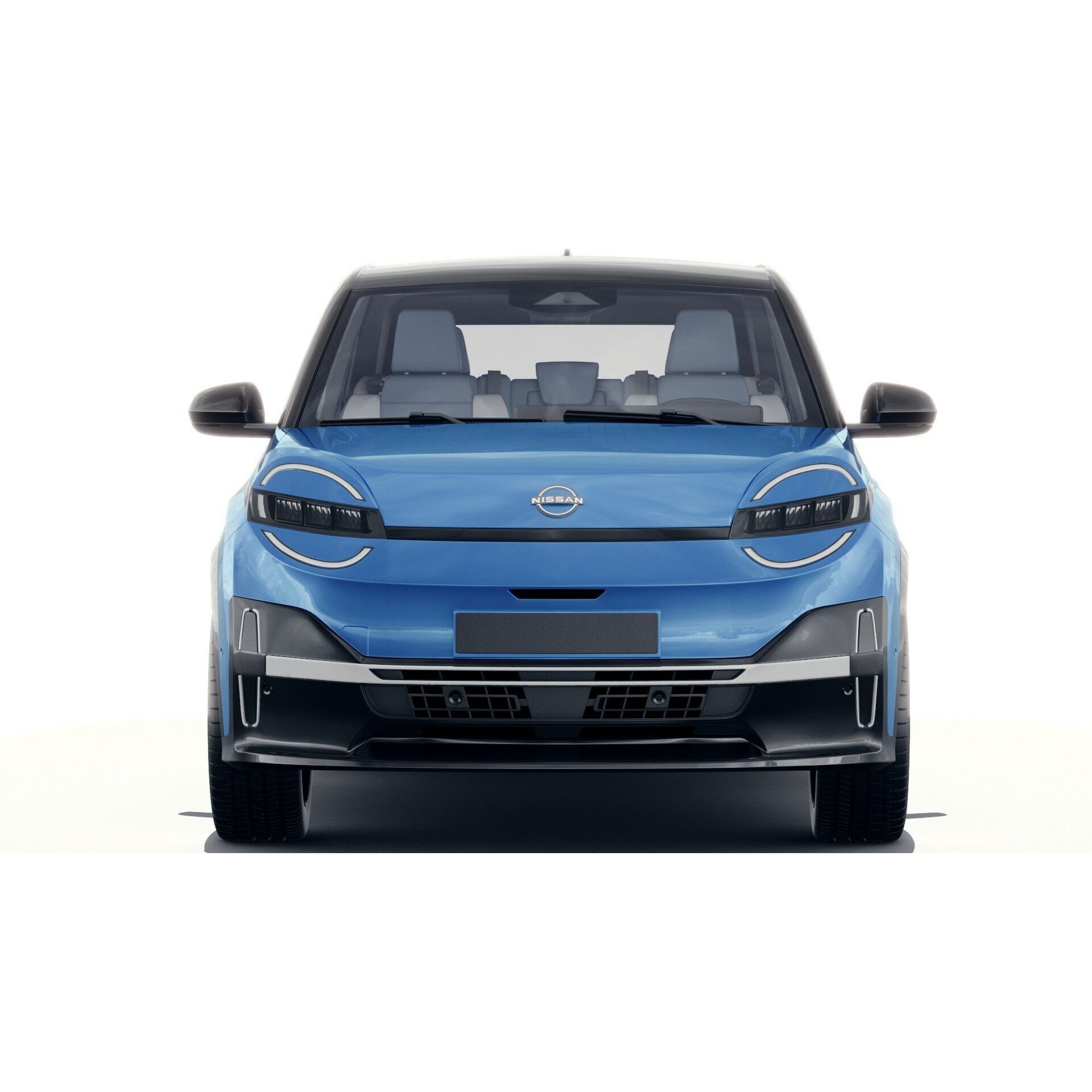 Nissan Micra EV 2026 - Game-Ready 3D Model - View 11