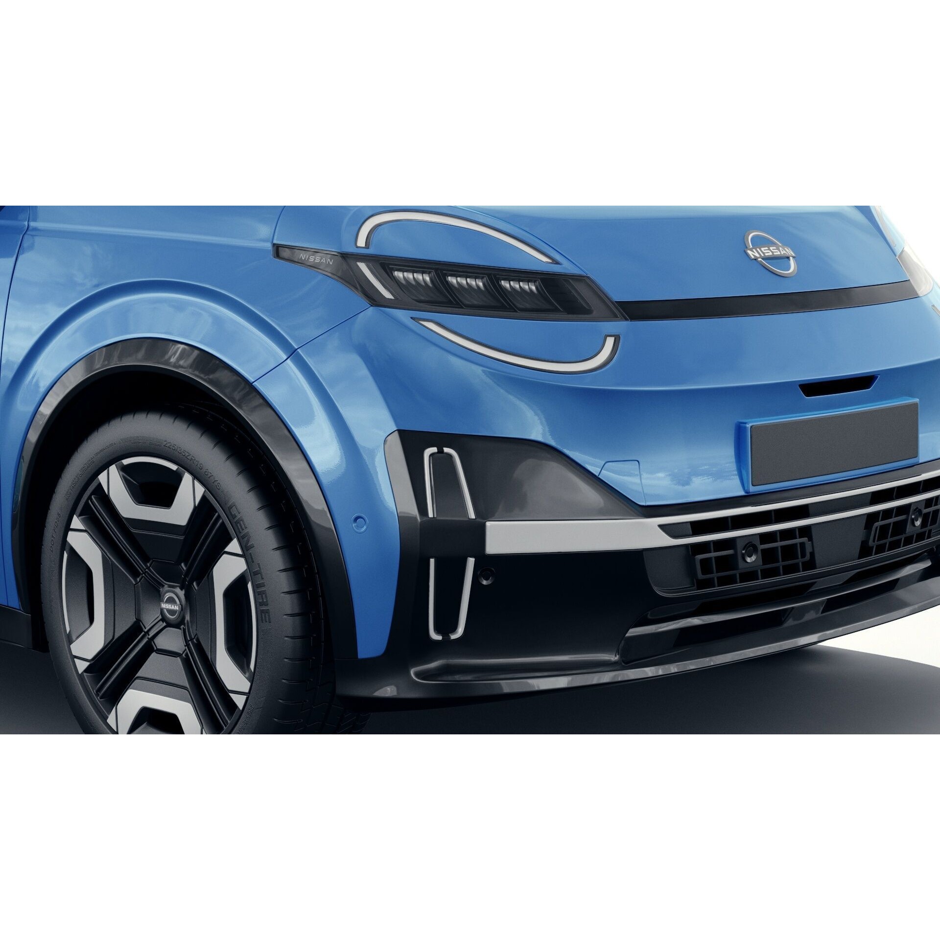 Nissan Micra EV 2026 - Game-Ready 3D Model - View 12