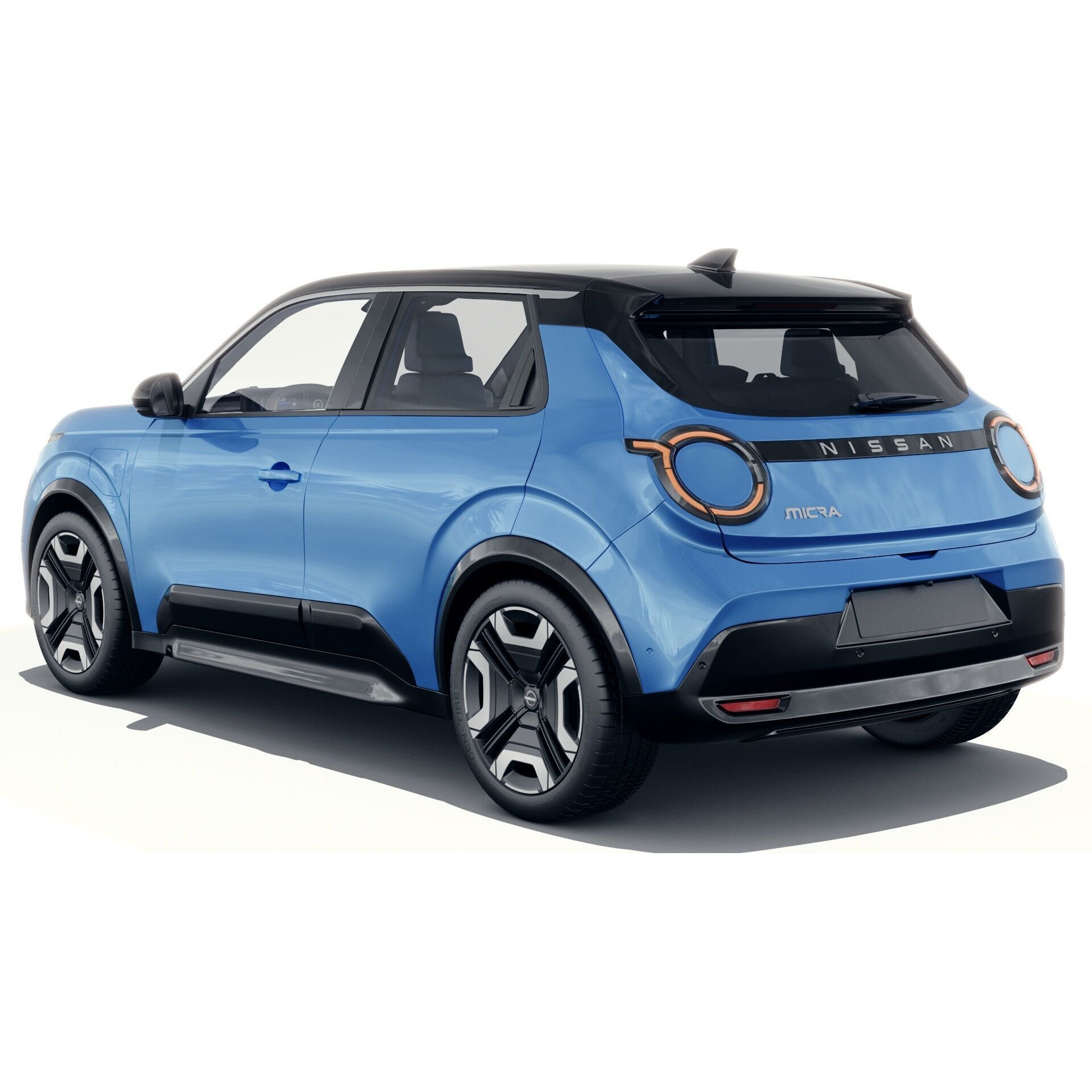 Nissan Micra EV 2026 - Game-Ready 3D Model - View 6