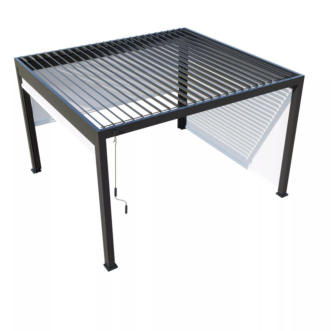 Alvaro Canopy Gazebo 3D Model – Contemporary Design, FBX & V-Ray - View 3