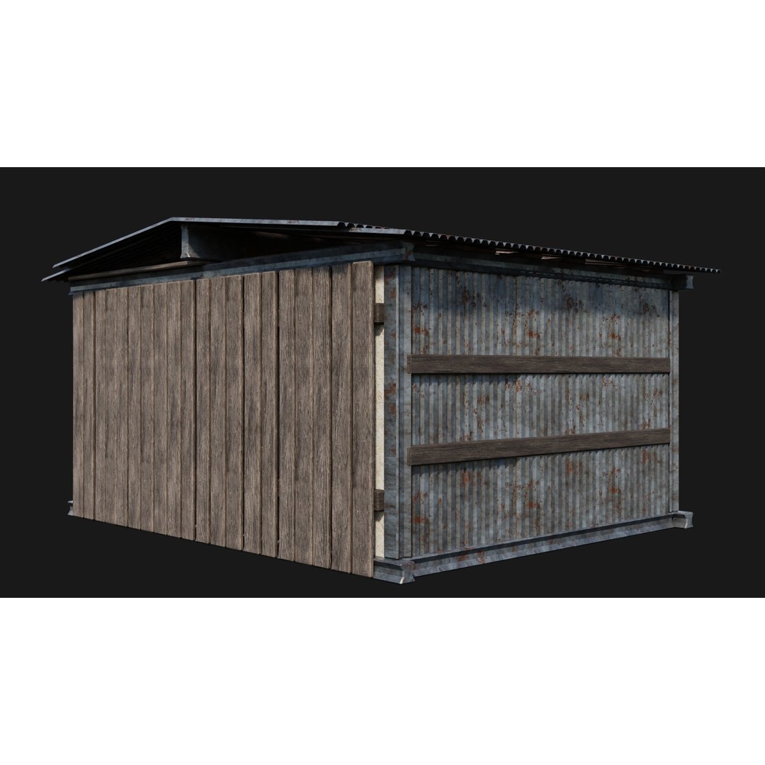 Medieval Houses 3D Model – Low Poly Game Ready Asset, FBX & OBJ Formats - View 46