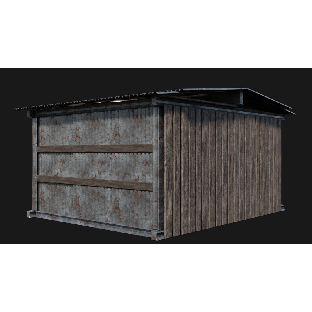 Medieval Houses 3D Model – Low Poly Game Ready Asset, FBX & OBJ Formats - View 47