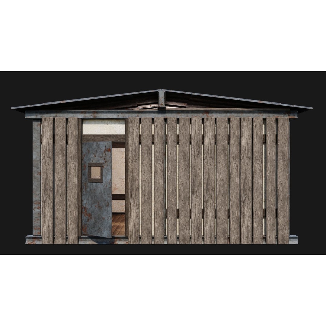 Medieval Houses 3D Model – Low Poly Game Ready Asset, FBX & OBJ Formats - View 49