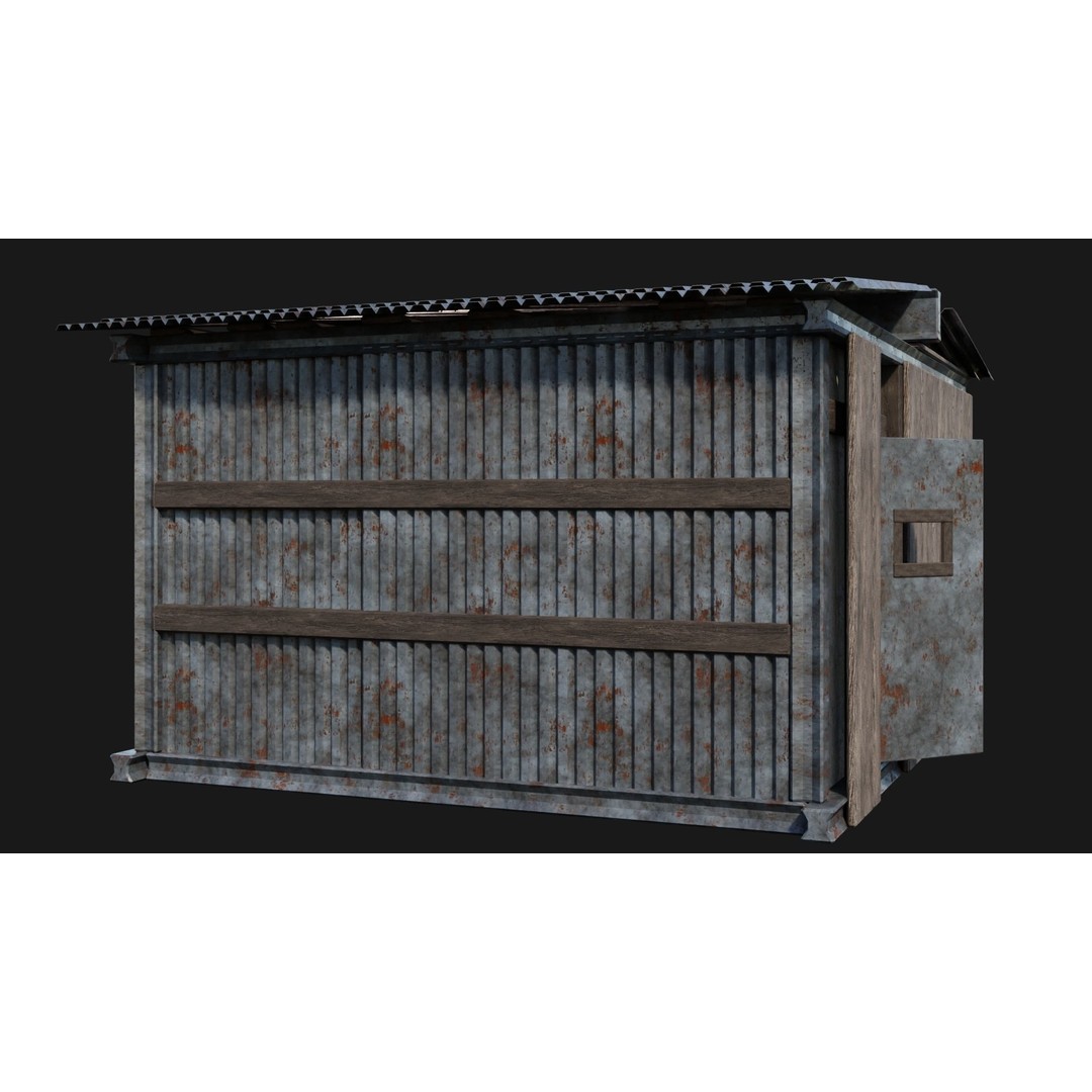 Medieval Houses 3D Model – Low Poly Game Ready Asset, FBX & OBJ Formats - View 50